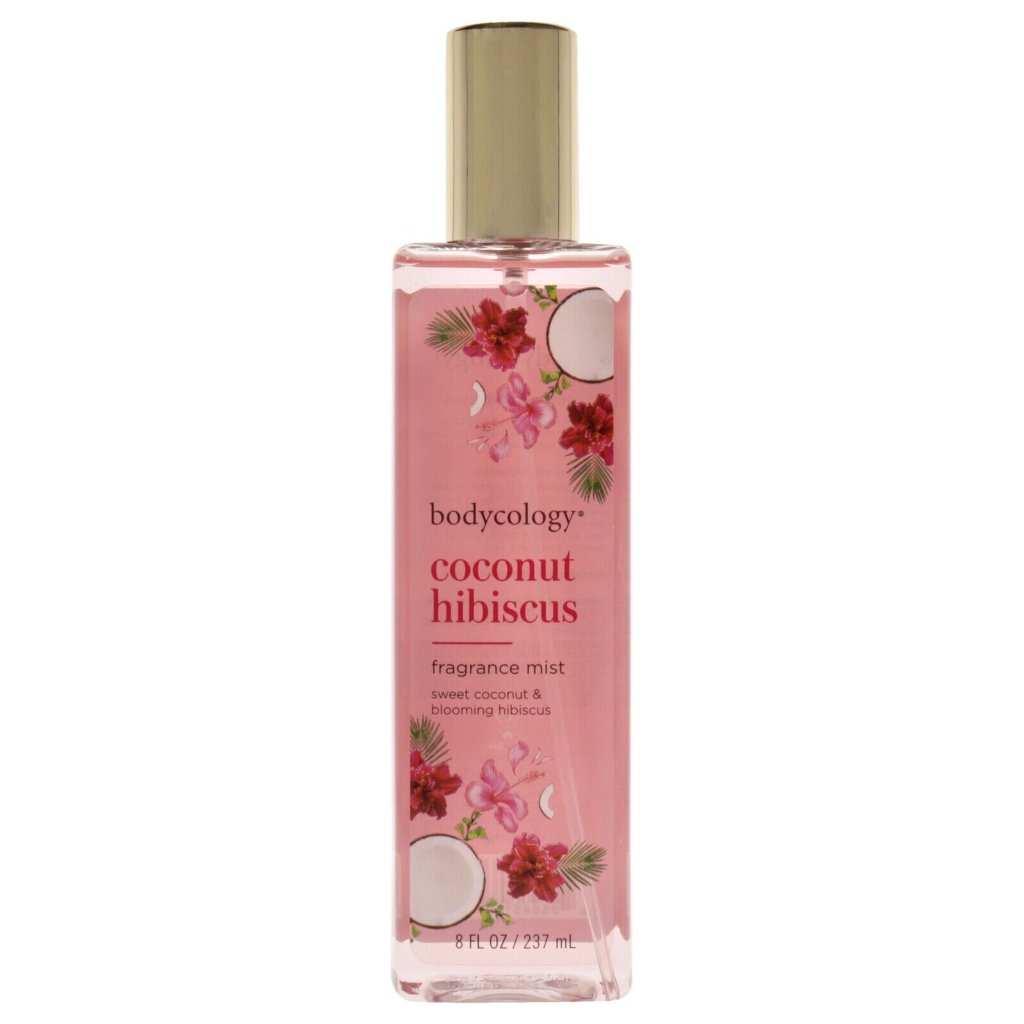 Bodycology Coconut Hibiscus By Bodycology Body Mist 8 Oz For Women New